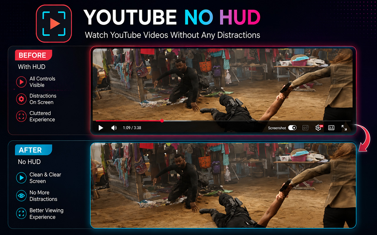 Youtube No HUD Preview